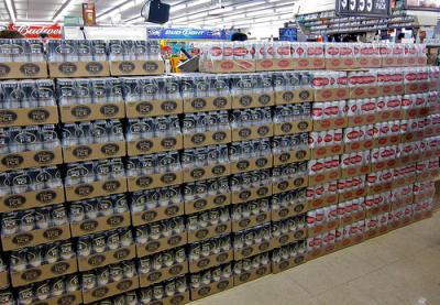 bier blikjes dief